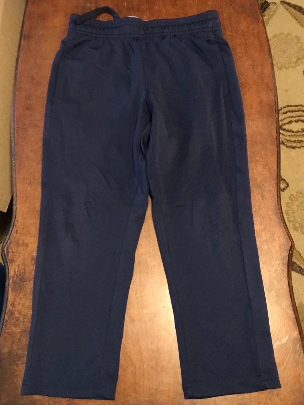 Boys Dri Fit Athletic Works Sweat Pants-Black size 8 -Husky